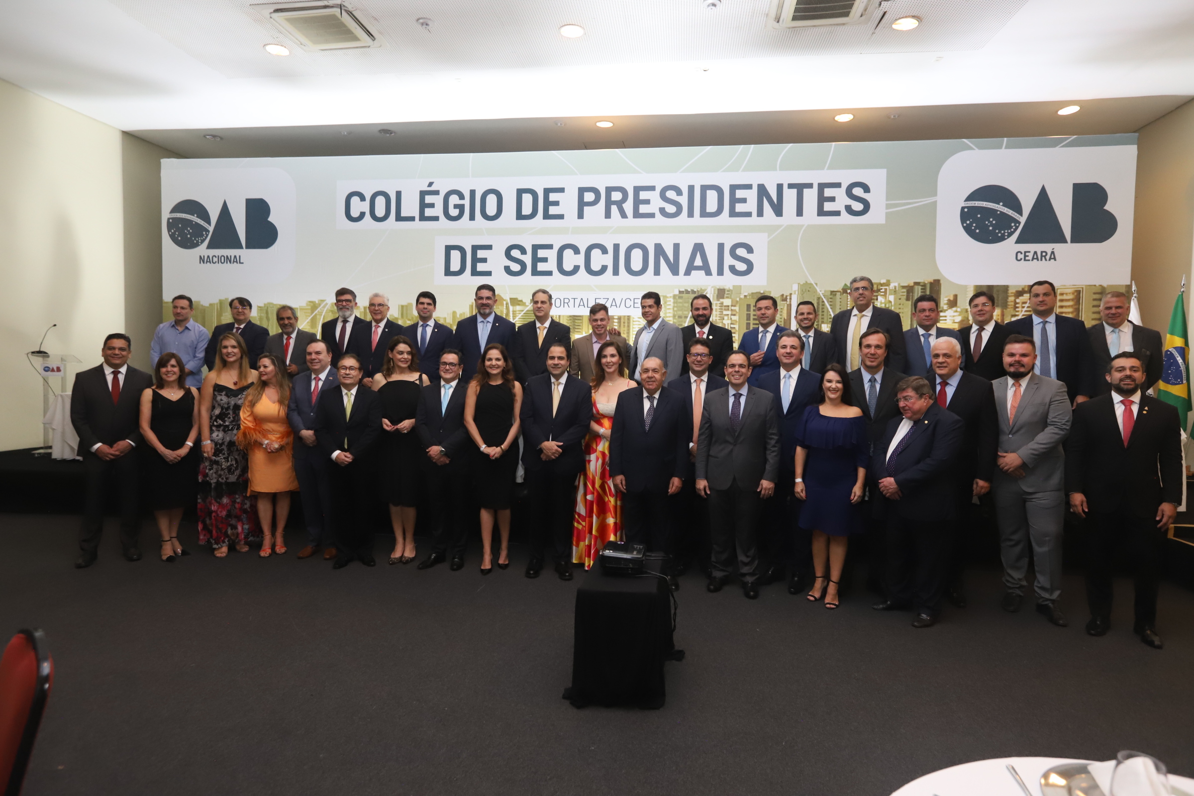 Presidente Auriney Brito, participa do Colégio de Presidentes da OAB Nacional, no Ceará